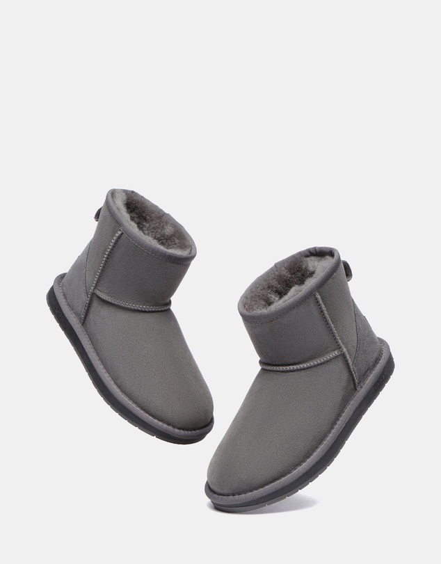 EVERAU - Australian Shepherd Ugg Mini Classic Sheepskin Upper UGG Boots