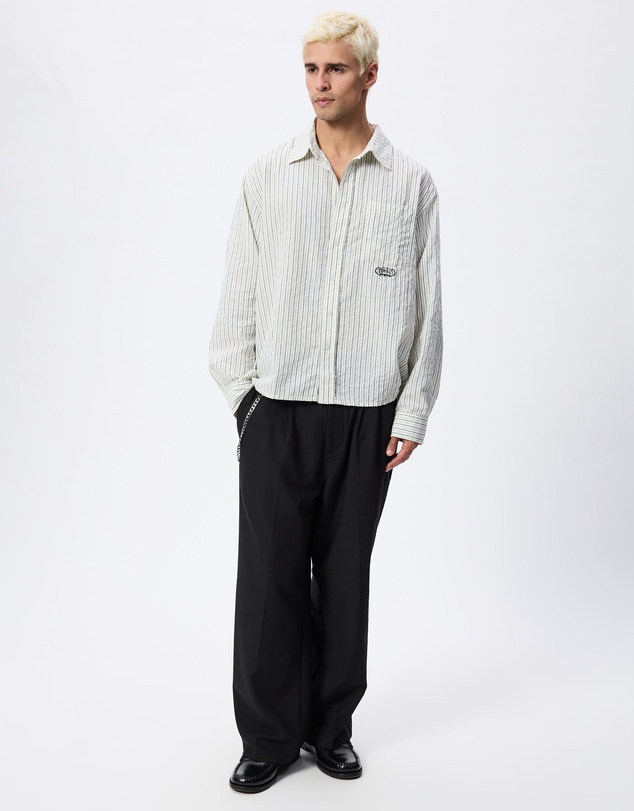 Thrills - Double Time Cropped Long Sleeve Shirt