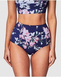UNE PIECE - Never Say Never High-Waisted Bikini Bottom