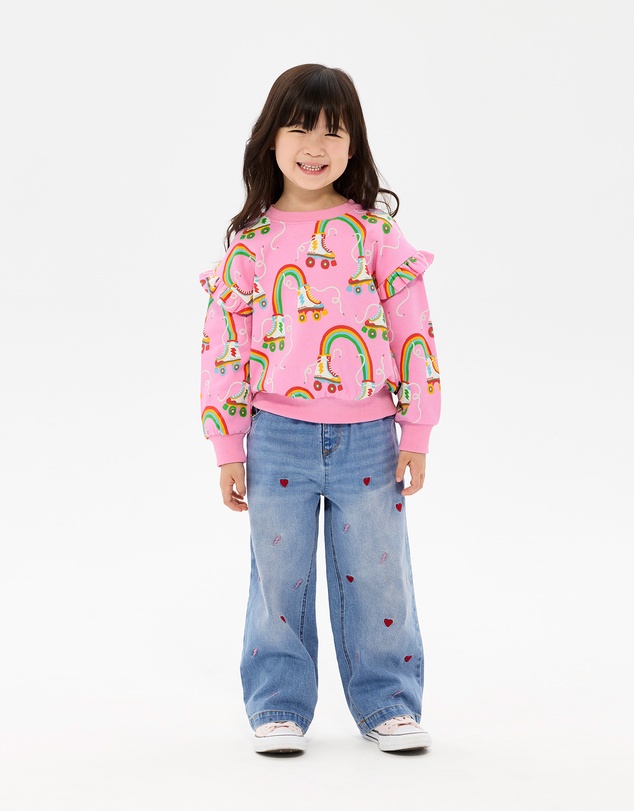 Rock Your Kid - Let The Good Times Roll Jessica Frill Sweatshirt