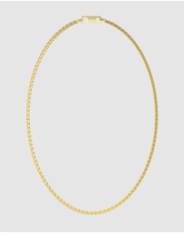 GUESS - Gold-Tone Textured Hook Necklace