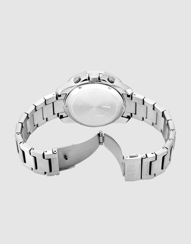 Armani Exchange - Silver Tone Analogue-Chronograph Watch