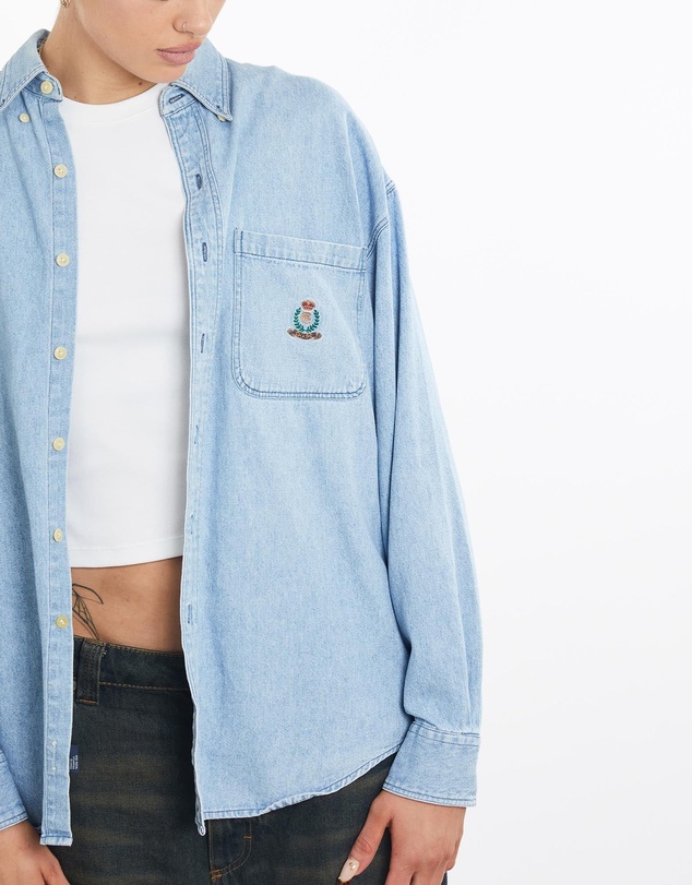 Vintage by The Real Deal - Pre Loved - Vintage 90s Chaps Ralph Lauren Denim Button Up Shirt