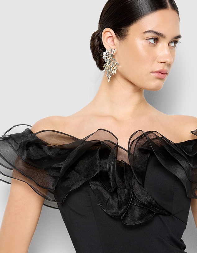 Montique - Jaslyn Off The Shoulder Gown