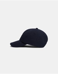 Tommy Hilfiger - Kids' Wavy Flag Seersucker Baseball Cap