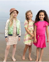 Like FLO - Fancy Rib Leopard Dress - Kids-Teens