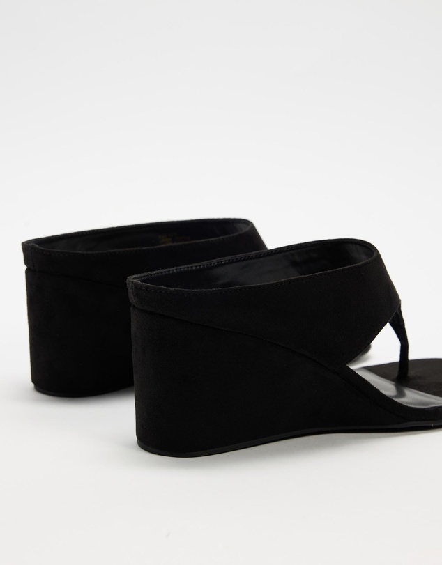 Dazie - Olga Wedge Thong Heels
