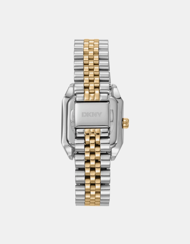 DKNY - Signature Shape Two-Tone 27x34mm Green Dial Womens Watch
