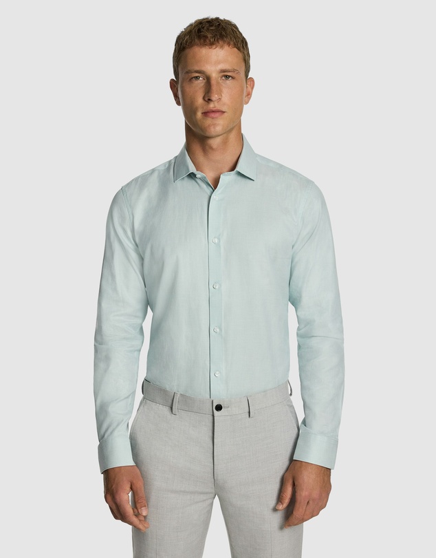 yd. - Clover Slim Fit Dress Shirt