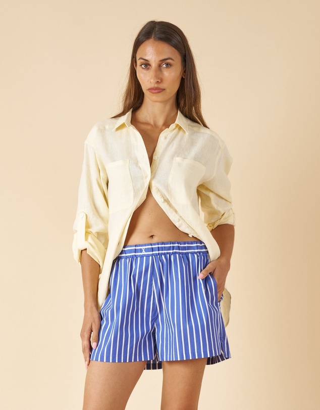CAMIXA - Luna Oversize Linen Shirt