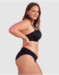 Bras N Things - Body Bliss Full Cup Strapless Bra - Black