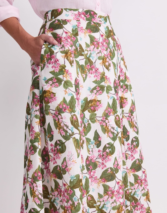 Sportscraft - Osterley Linen Liberty Skirt