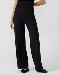 Lorna Jane - Ultra Plush Luxe Rib Wide Leg Pants
