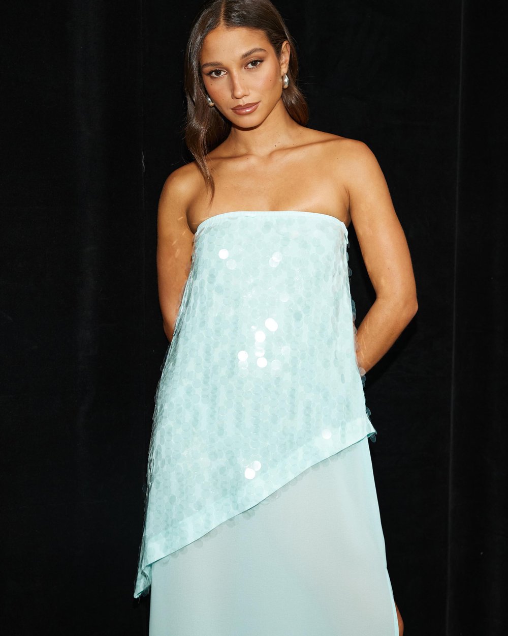 Discoteca Sequin Maxi Dress by Dazie Online | THE ICONIC | Australia