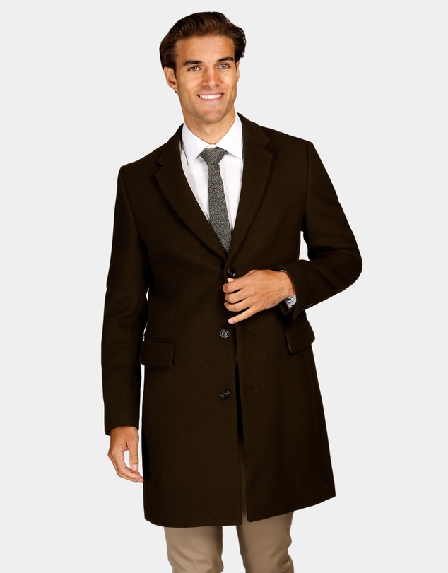 Brooksfield - Wool Blend Overcoat