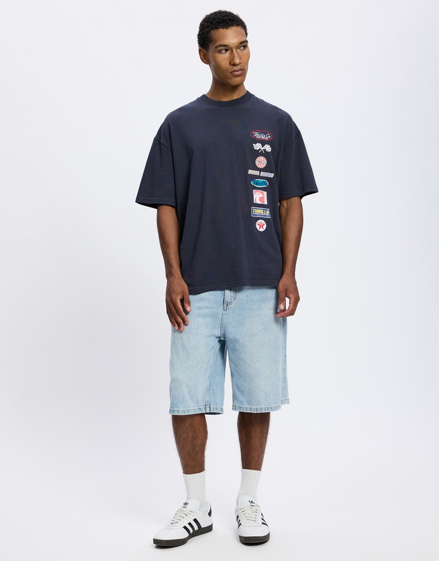 Thrills - Total Service Stacked Box Fit Oversize Tee