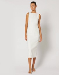 Winona - Siesta Midi Dress White