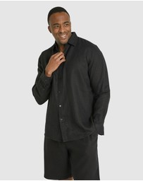Johnny Bigg - Resort Relaxed Fit Linen Shirt