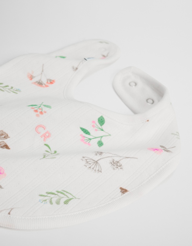 Country Road - Organically Grown Cotton Blend Pointelle Bib