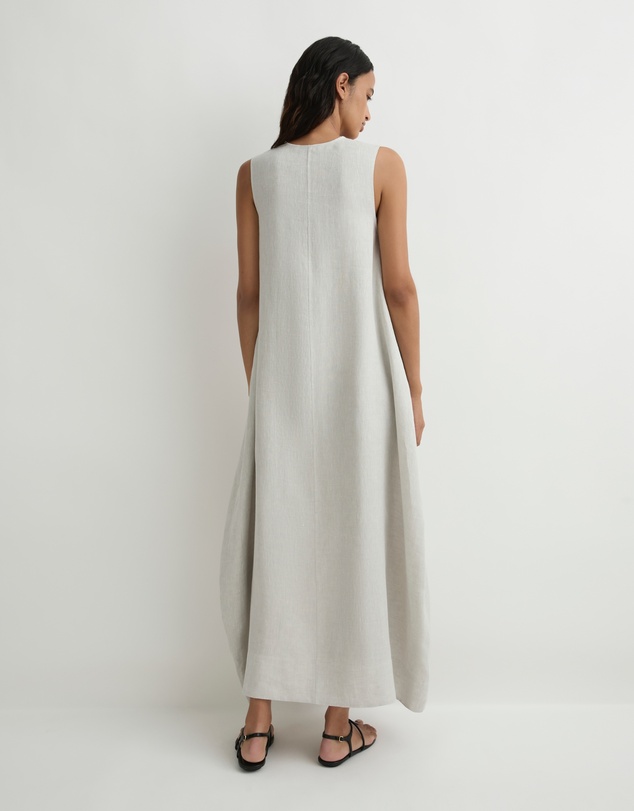 BONDI BORN - Delphi Cocoon Dress - Dove