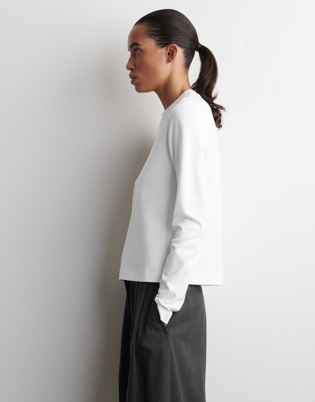 COS - Clean Cut Regular Long-Sleeved T-Shirt