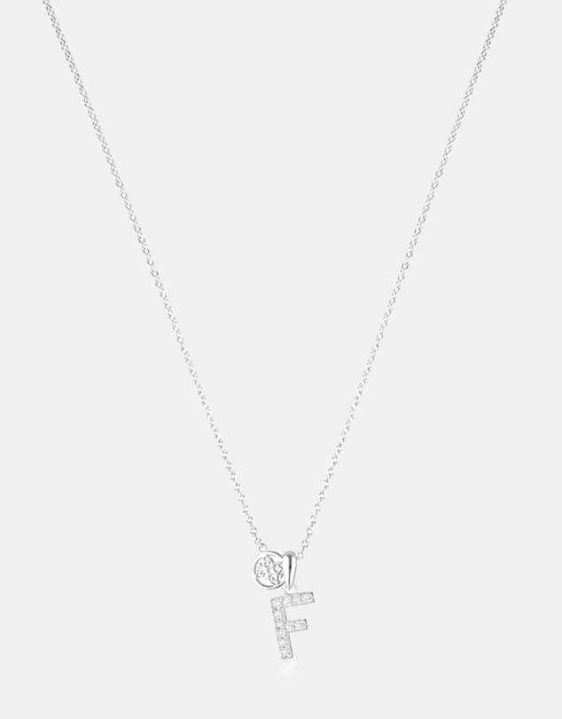 Georgini - Georgini Luxury Letters F Initial Pendant Silver