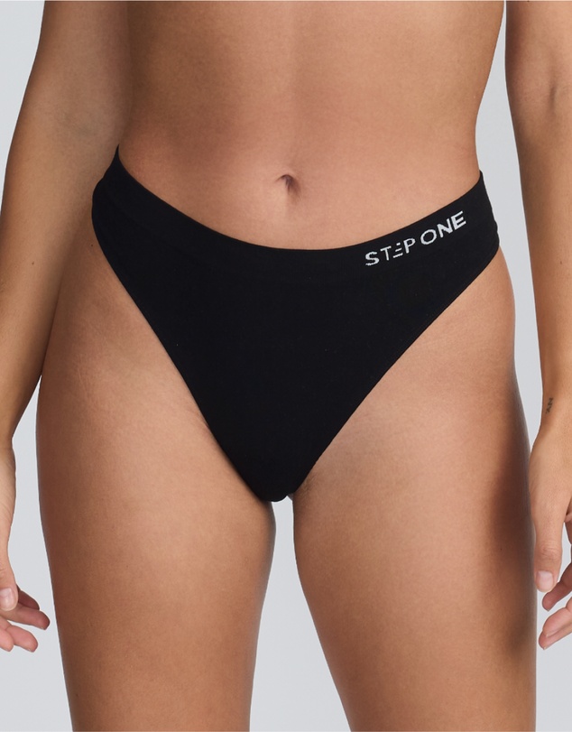 STEP ONE - Women's SmoothFit Thong - Espresso-Tini