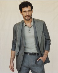 Country Road - Australian Cotton Blend Silk Button Polo