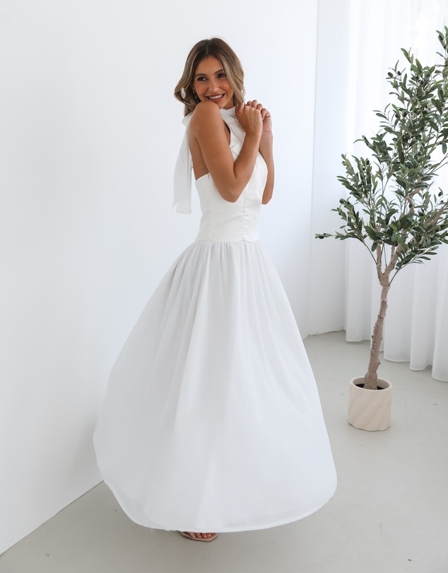 Esther & Co - Francille Dress - White