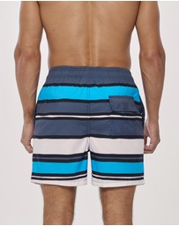 Vacancy Co - Bold Stripe Swim Short