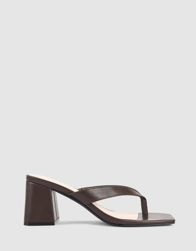 Verali - Stoked Block Heel Thongs
