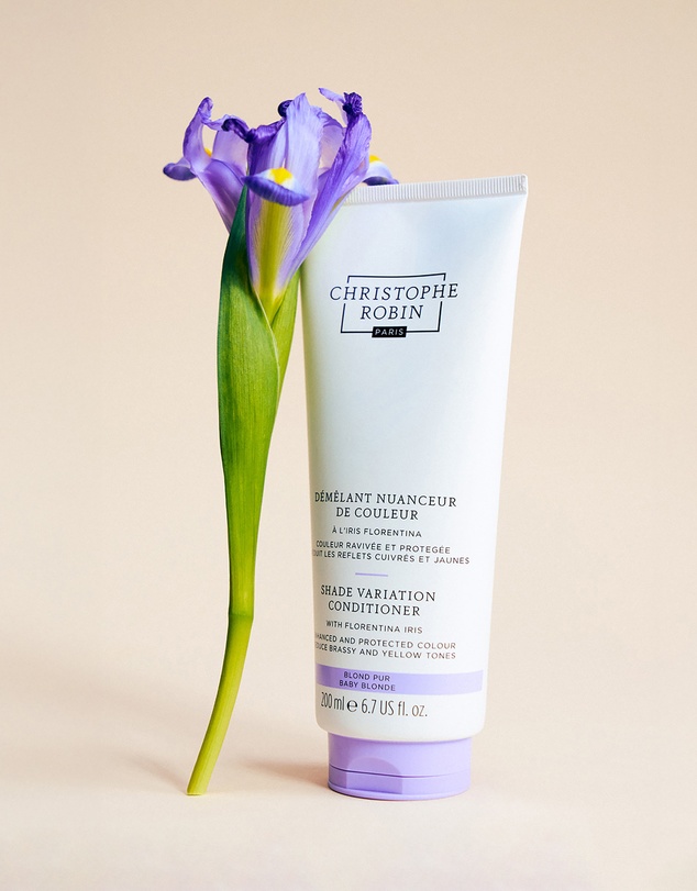 Christophe Robin - Shade Variation Conditioner With Florentina Iris Baby Blonde