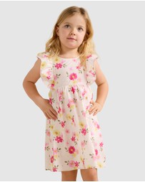Forever New Girls - Hana Girls V-Neck Back Printed Dress
