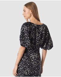 Soon Maternity - Mila Balloon Sleeve Top