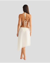 Vacay Swimwear - Aurelia Skirt Off-White