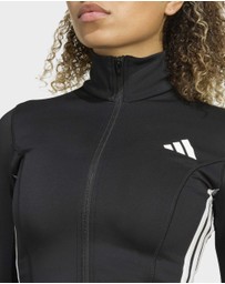 adidas Performance - Workout Essentials Zip Through Jacket 3-Stripes Womens