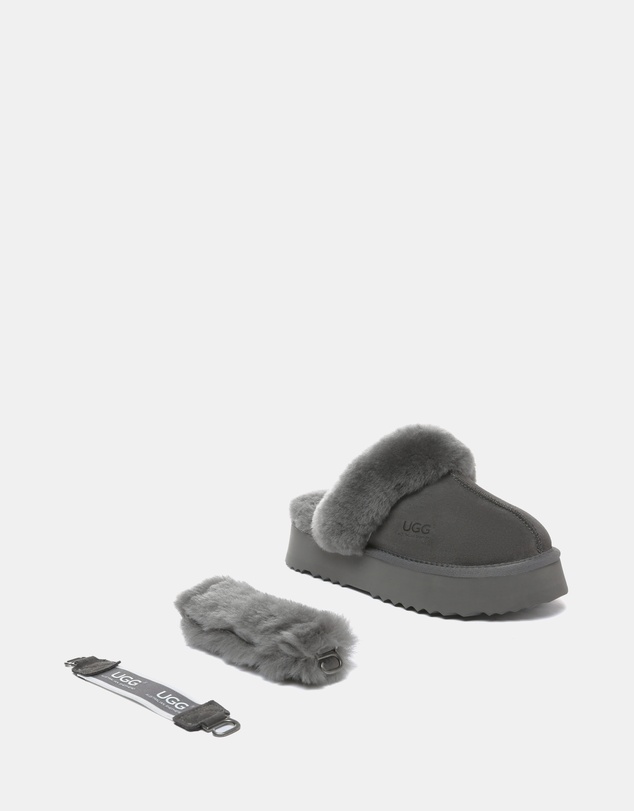 EVERAU - Australian Shepherd Ugg Musa Platform Cow Suede Upper House Shoes