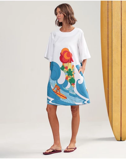 Binny - Breakwater Mini Dress