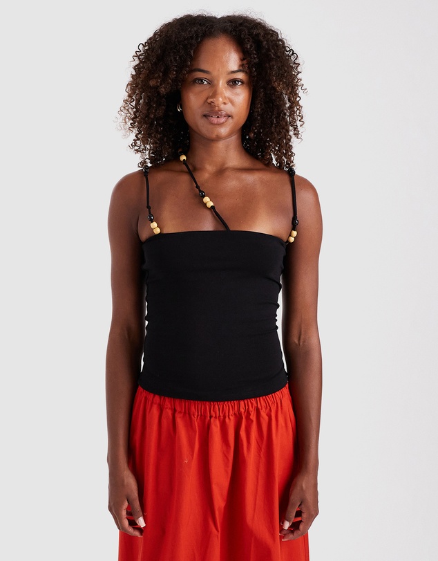 TOPSHOP - Mady Beaded Strap Vest