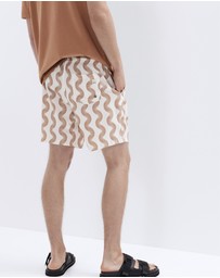 UNISON - Wavy Swim Short