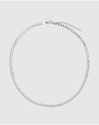 Najo - Marchioness Silver Chain Necklace (45cm+ext)