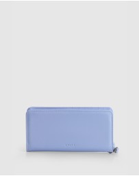 Evity - RFID Lily Leather Large Zip Wallet