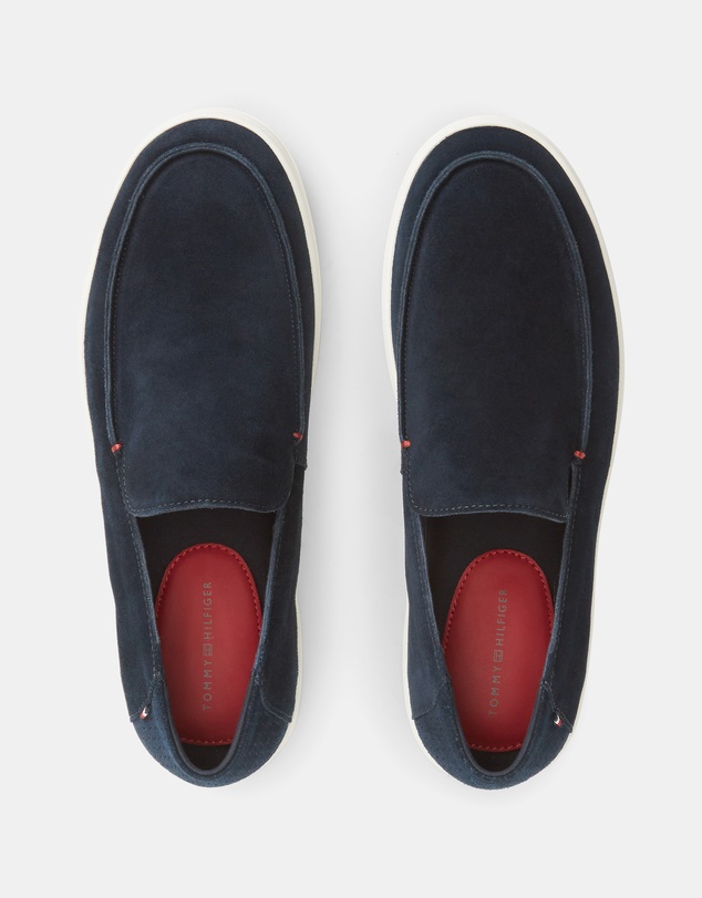 Tommy Hilfiger - Milann Light Suede Loafers - Men's