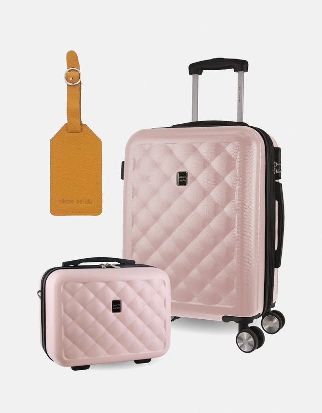 Pierre Cardin - Pierre Cardin Metro Cabin Hard Shell with Mini Beauty Case Set