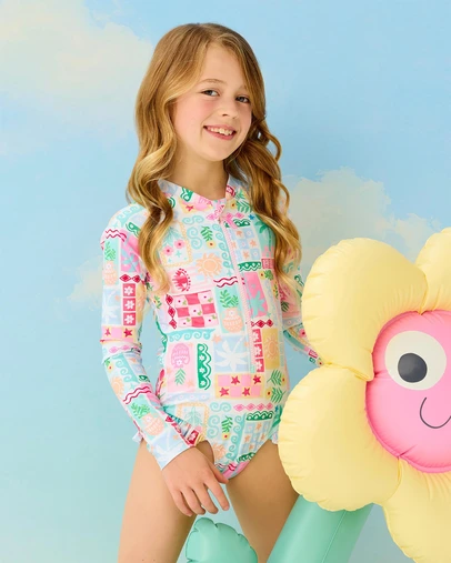 Seafolly - Capri Paddlesuit - Kids