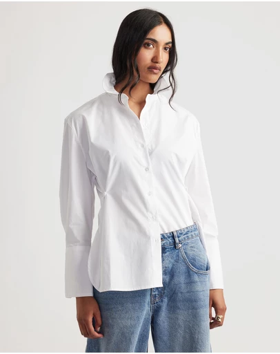 Decjuba - Kristy Side Button Shirt