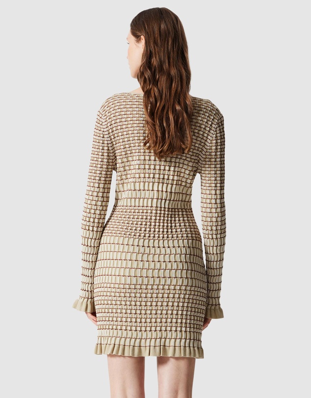 & Other Stories - Knitted Long-Sleeve Mini Dress