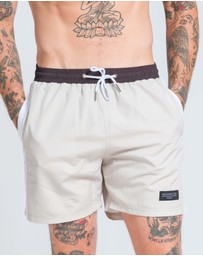 Vacancy Co - Side Stripe Swim Short