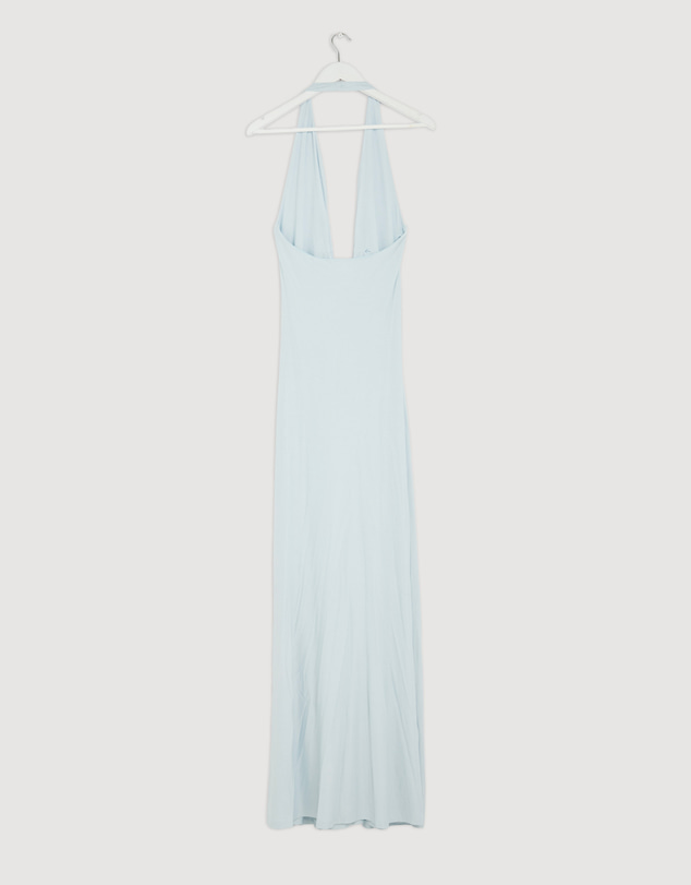 Revibe - Repaired MISHA Jennifer Cupro Maxi Dress - AU 12