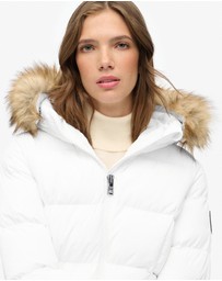 Superdry - Slim Fit Fuji Belted Puffer